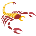 scorpion, sign, zodiac svg vector icon