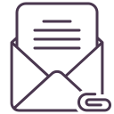 email, envelope, letter, mail, message svg vector icon