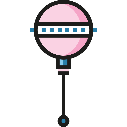 Rattle svg vector icon