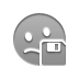smiley,confused,diskette icon