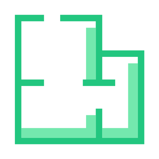 Apartment Layout Diagram svg vector icon