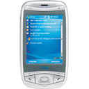 qtek,cell,mobile,phone,qtek 9100 128,cell phone,mobile phone,handheld,smart phone,smartphone,tel,telephone icon