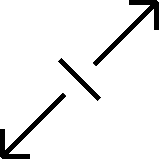 Arrows Stretch Diagonal svg vector icon
