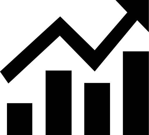 Price Trend svg vector icon