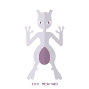 kanto, mewtwo, pokemon, psy svg vector icon