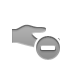 hand,share,delete icon