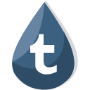 tumblr svg vector icon