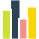 bar, bar chart, chart, diagram svg vector icon