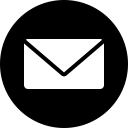 circle, email, inbox, letter, mail, message, messages svg vector icon