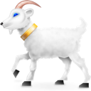 animal, frank, goat icon