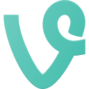 logo, media, social, vine svg vector icon