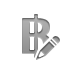 currency,sign,baht,pencil icon