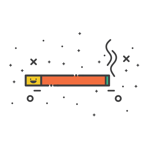 Cigarette svg vector icon