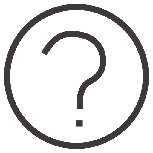 Question Circle O svg vector icon