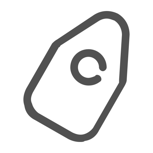 Label svg vector icon