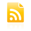 document, feed, yellow icon