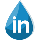 linkedin svg vector icon