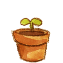 plant, pot icon