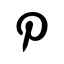 pinterest,black icon