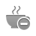 coffee,delete icon