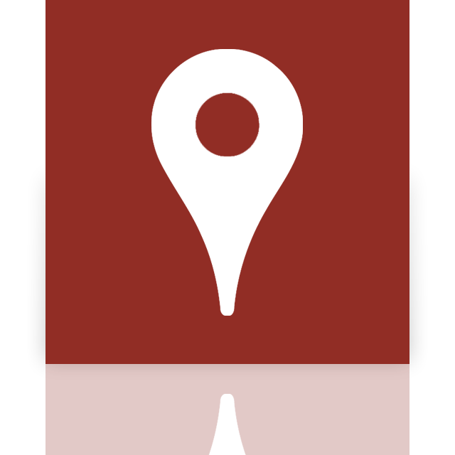google, maps, mirror icon