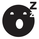 emoji, emotion, sleeping, smiley svg vector icon