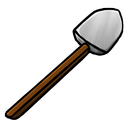 iron, shovel icon