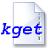 kget,list,listing icon