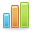 chart,flipped,graph icon