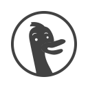 business, duckduckgo, engine, internet, optimization, search, web svg vector icon