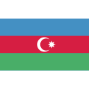 azerbaijan, ensign, flag, nation svg vector icon