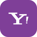 media, social, yahoo svg vector icon