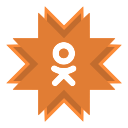 odnoklassniki, ok svg vector icon