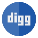 circle, digg, media, social svg vector icon