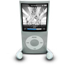 ipodphonessilver icon