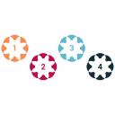 chart, graph, market, pie svg vector icon