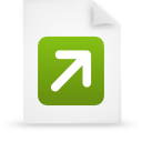 document, file, green, paper icon