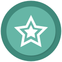 favourite, new, star, stars svg vector icon