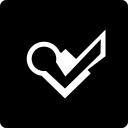 foursquare, media, social, square svg vector icon