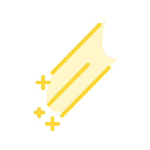 Meteor svg vector icon