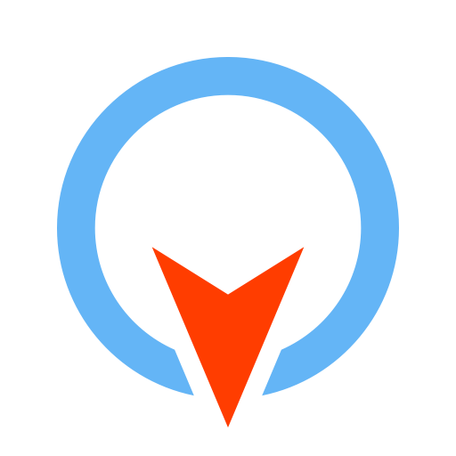 South Direction svg vector icon