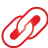 basic, link, red icon