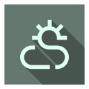 app, climate, forecast, ui, weather svg vector icon