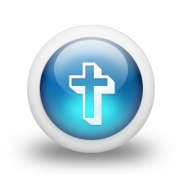 glossy,blue,orb icon