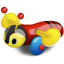 bee, buzzy icon