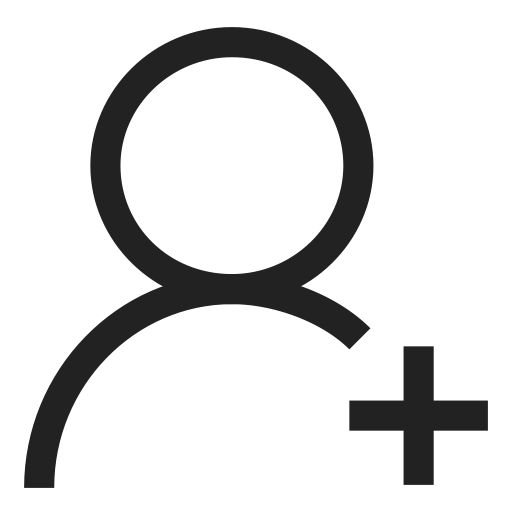 Add Member svg vector icon