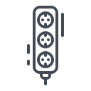 electric, electricity, energy, plug, power, socket svg vector icon