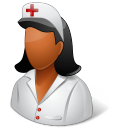 female, nurse icon