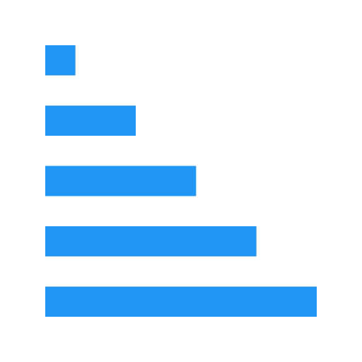 Generic Sorting Asc svg vector icon