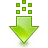 download,descending,fall,decrease,down,descend icon